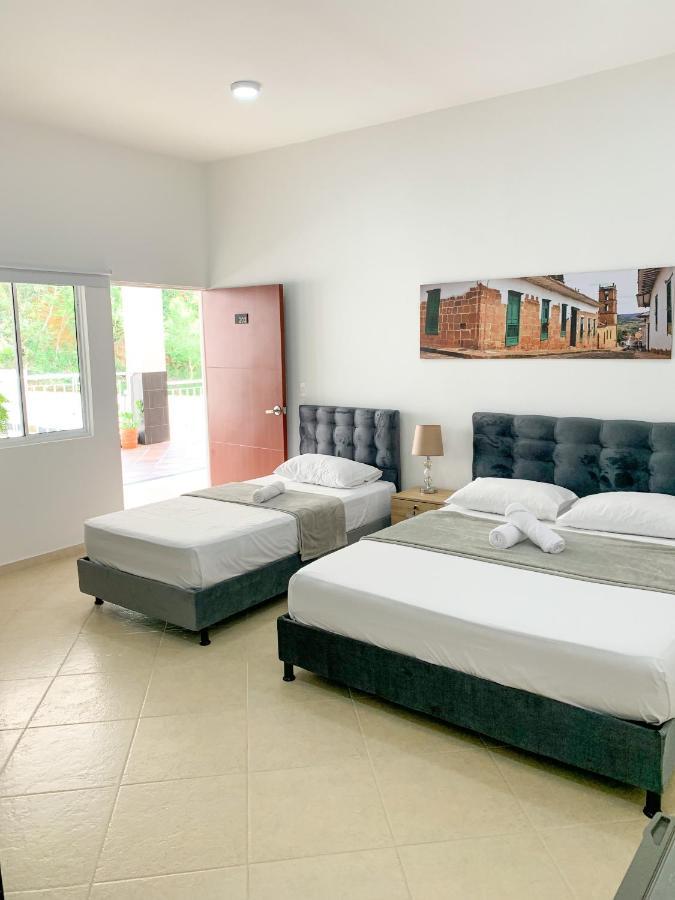 Hotel Santorini San Gil Bagian luar foto