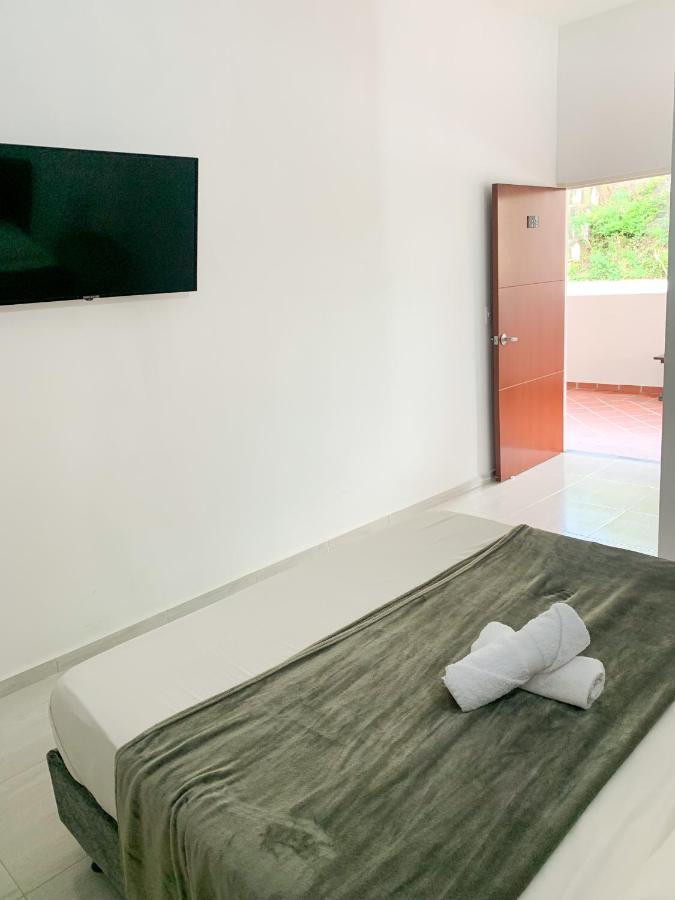 Hotel Santorini San Gil Bagian luar foto