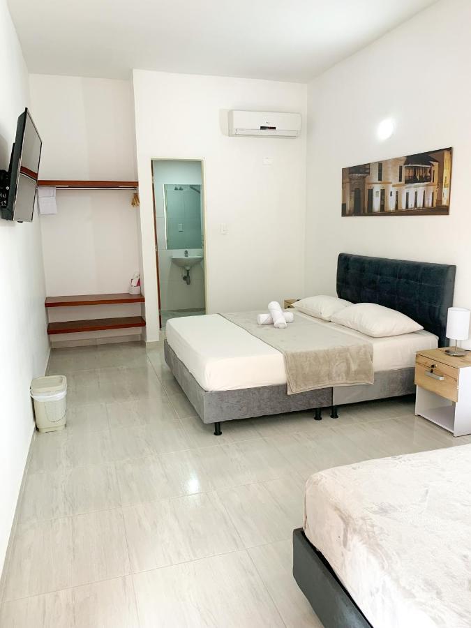 Hotel Santorini San Gil Bagian luar foto