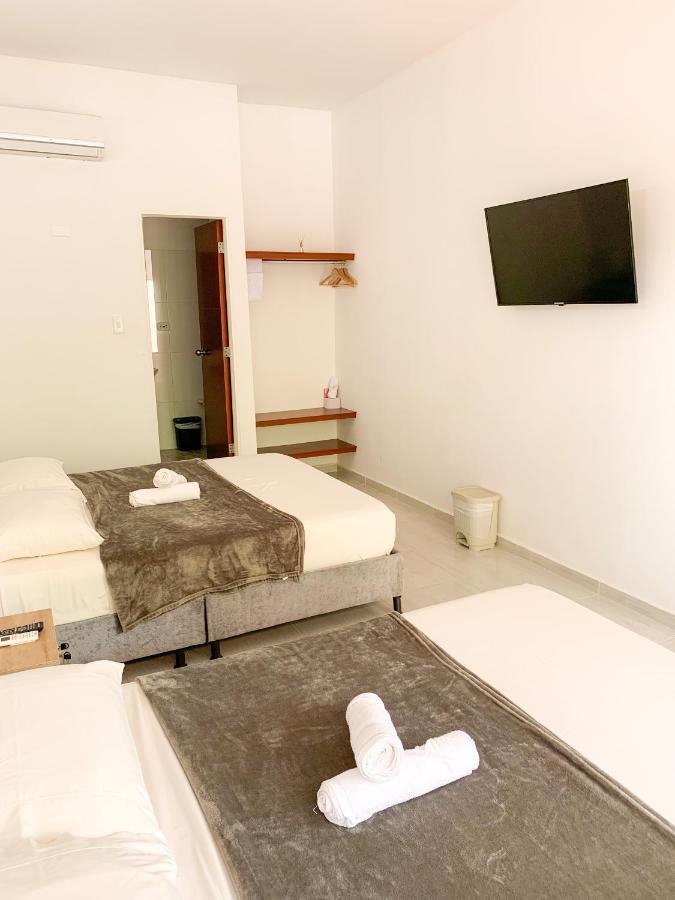 Hotel Santorini San Gil Bagian luar foto